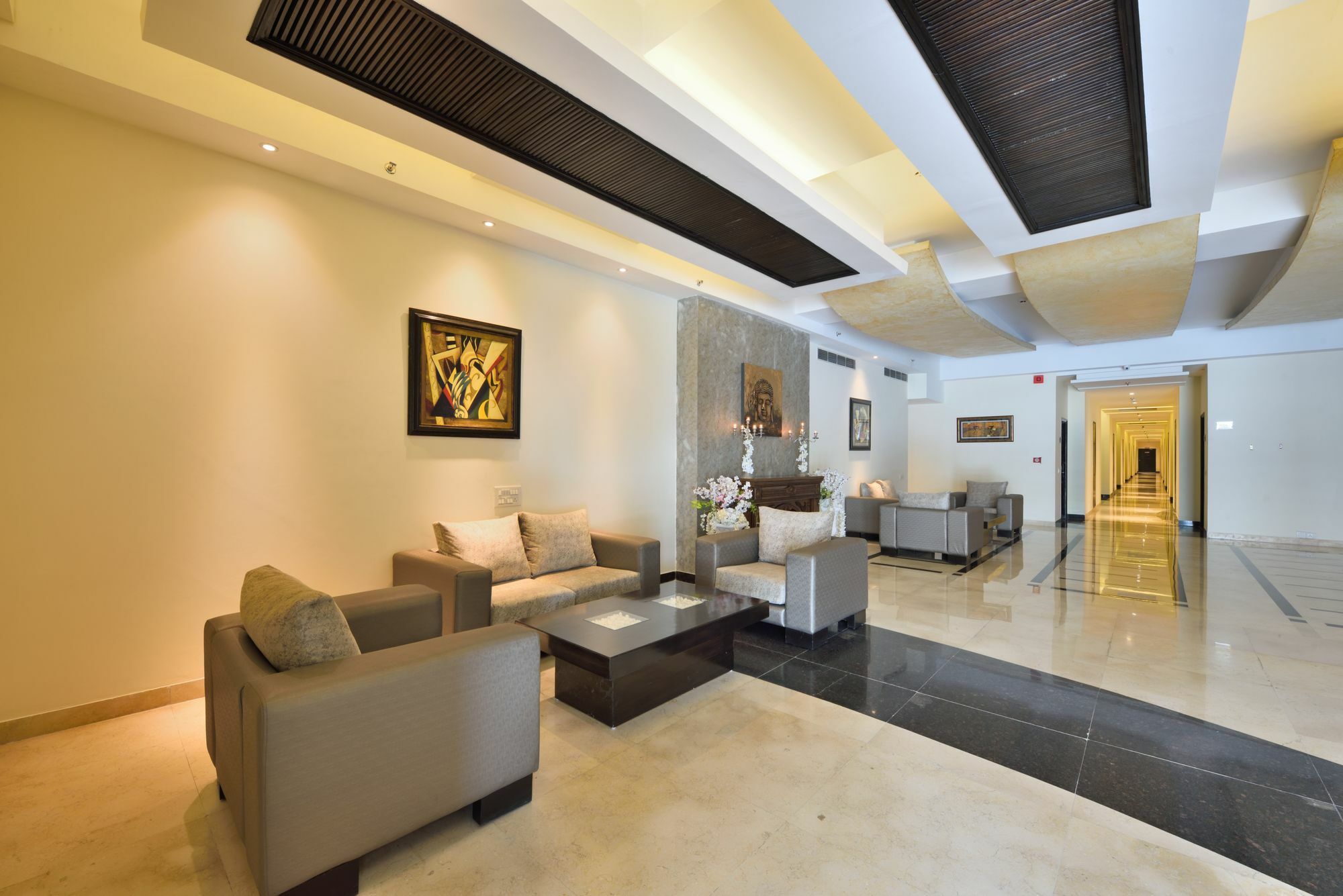 Glitz Westend Inn Yeni Delhi Dış mekan fotoğraf